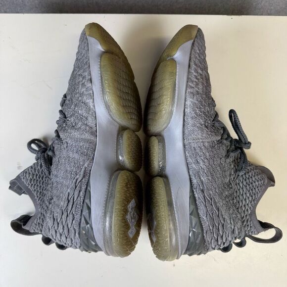 Nike LeBron 15 EP 'City Edition' 897649-005 Men's Size 13 Gray Basketball Shoes - Picture 6 of 9